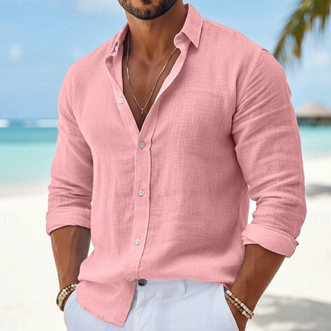 Liam | Casual Linen Shirt